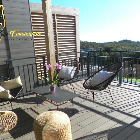 N6 Piscine Privee Chauffee, Classee 4 Etoiles, St Cyprien - Keys Conciergerie In Corsica Holiday home Lecci