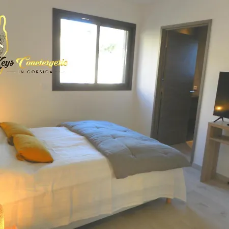 N6 Piscine Privee Chauffee, Classee 4 Etoiles, St Cyprien - Keys Conciergerie In Corsica Lecci