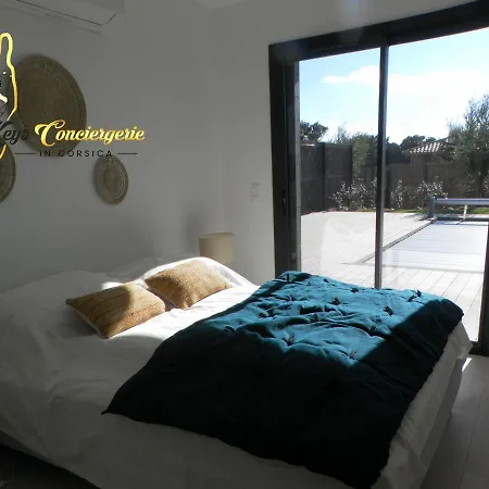 N6 Piscine Privee Chauffee, Classee 4 Etoiles, St Cyprien - Keys Conciergerie In Corsica *